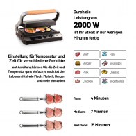 Lauben Contact Grill 2000SB