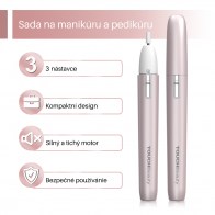 TOUCHBeauty 2035 Bruska na manikúru a pedikúru 3v1