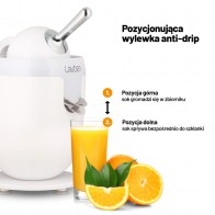  Lauben Electric Citrus Juicer 110WT