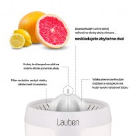  Lauben Electric Citrus Juicer 110WT