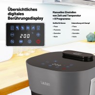 Lauben Glass&SteamAir® Fryer 4500BG