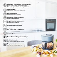 Lauben Glass&SteamAir® Fryer 4500BG