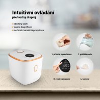Lauben Multifunction Rice Cooker 1200WR Rose Gold Edition