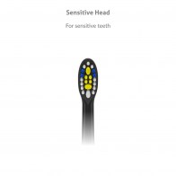TrueLife SonicBrush Compact-series heads Sensitive black 2 pack