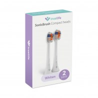 TrueLife SonicBrush Compact-series heads Whiten white 2 pack