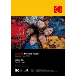 KODAK Photo High Gloss (180g/m2) A4 50 listov